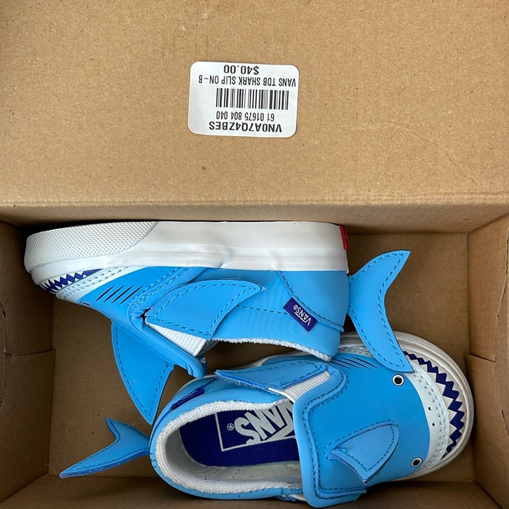 Shark shoes vans brand new in box
